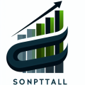 Design a sleek, professional logo for “Sermaye Büyümesi”. Integrate a growing bar chart into the letter “S”, using elegant curves. Use deep green (#2E7D32), dark gray (#37474F), and light gold (#FFD700) for a premium feel. The logo should reflect financial growth, trust, and modern strategy. Deliver both icon-only and full wordmark versions.